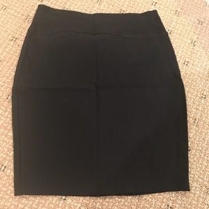 Black business skirt